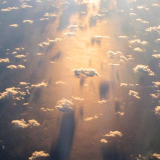 Clouds Over Caribbean Waters