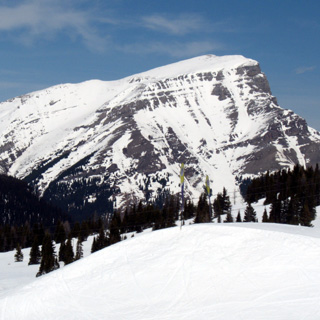 Mountain In Snow