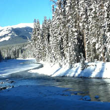 Winter Mountain Sunrise